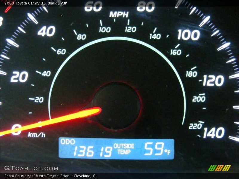 Black / Ash 2008 Toyota Camry LE