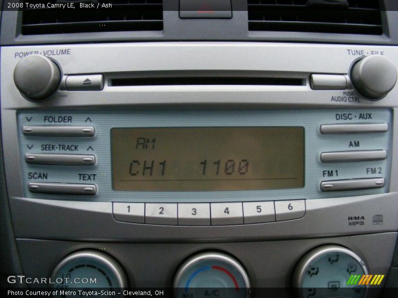 Black / Ash 2008 Toyota Camry LE