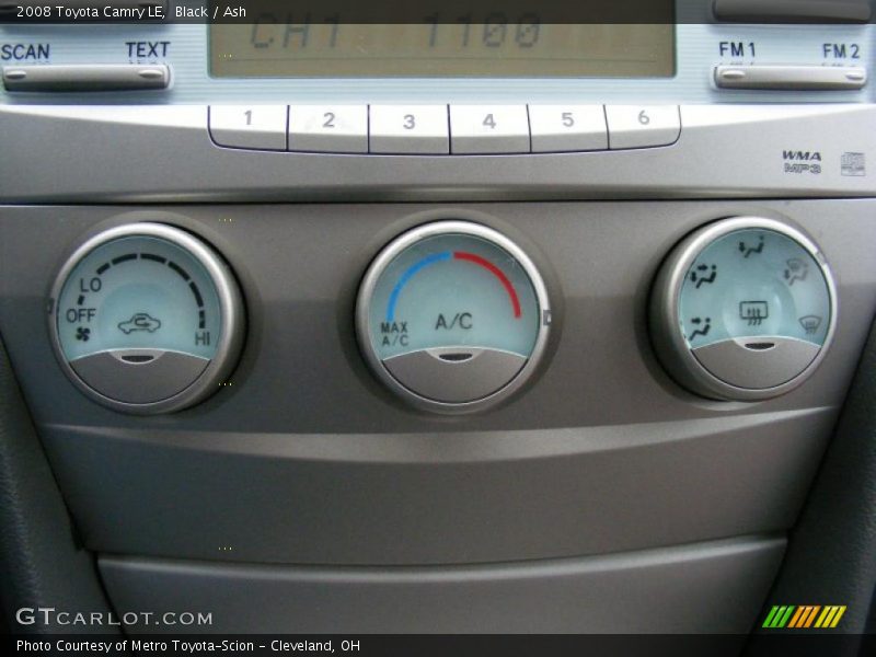 Black / Ash 2008 Toyota Camry LE