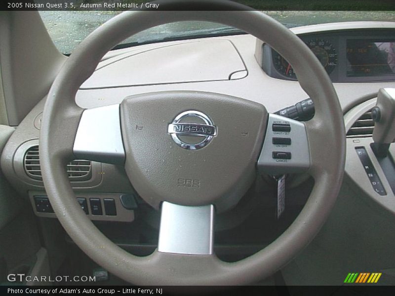 Autumn Red Metallic / Gray 2005 Nissan Quest 3.5