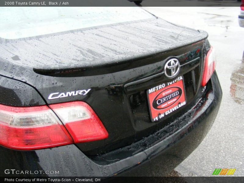 Black / Ash 2008 Toyota Camry LE