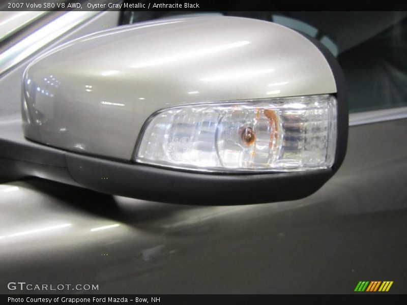 Oyster Gray Metallic / Anthracite Black 2007 Volvo S80 V8 AWD