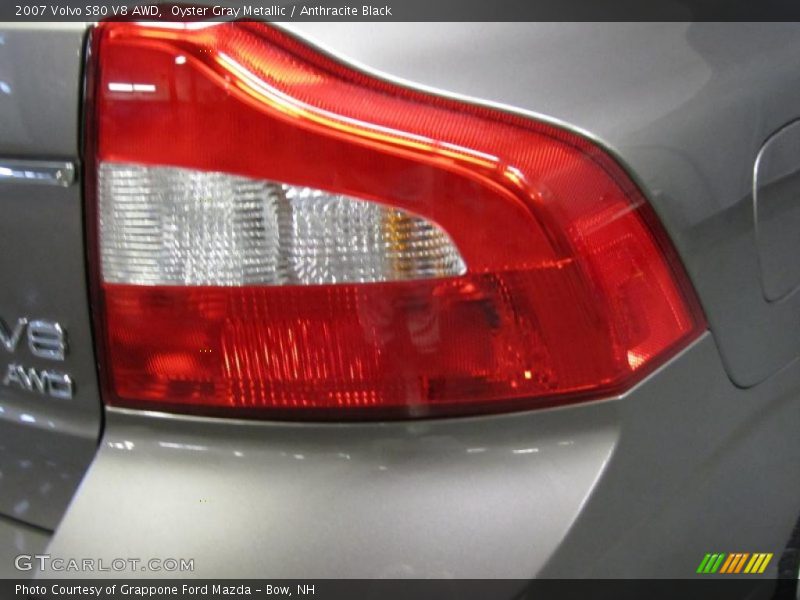 Oyster Gray Metallic / Anthracite Black 2007 Volvo S80 V8 AWD