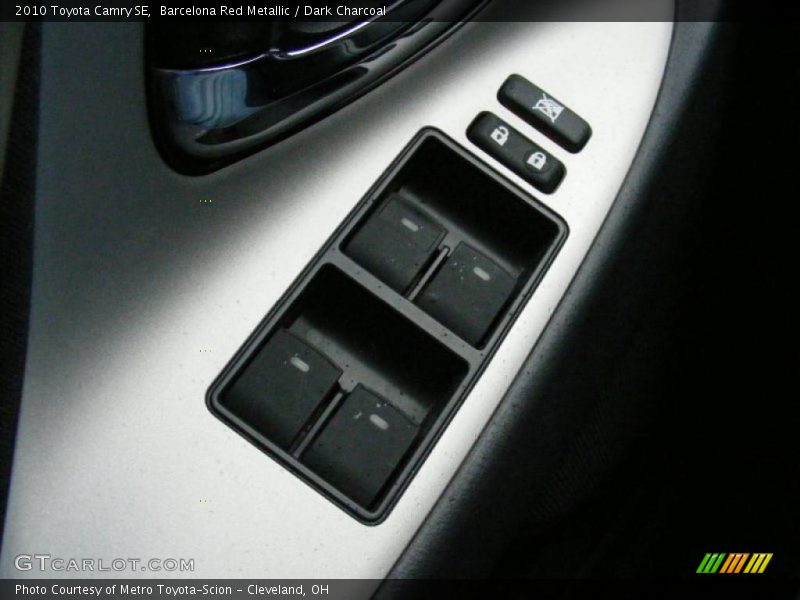 Barcelona Red Metallic / Dark Charcoal 2010 Toyota Camry SE