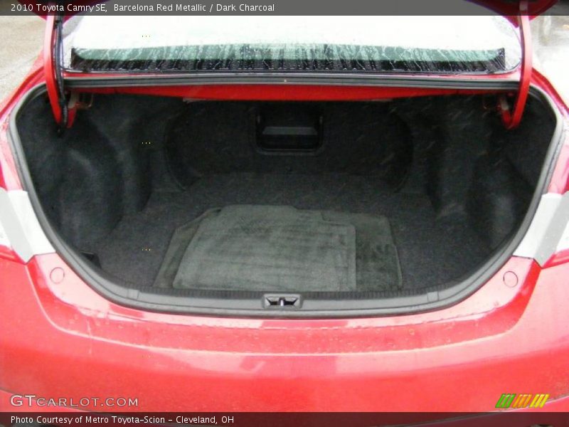 Barcelona Red Metallic / Dark Charcoal 2010 Toyota Camry SE