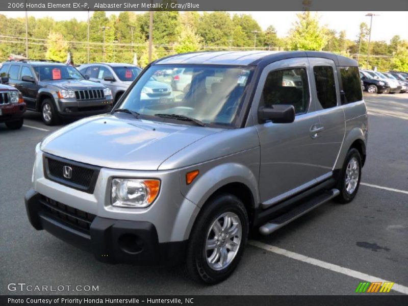 Alabaster Silver Metallic / Gray/Blue 2006 Honda Element EX-P