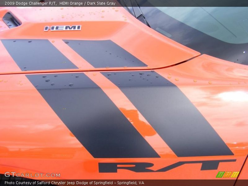 HEMI Orange / Dark Slate Gray 2009 Dodge Challenger R/T