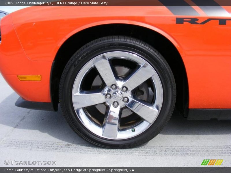 HEMI Orange / Dark Slate Gray 2009 Dodge Challenger R/T