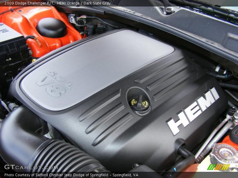HEMI Orange / Dark Slate Gray 2009 Dodge Challenger R/T