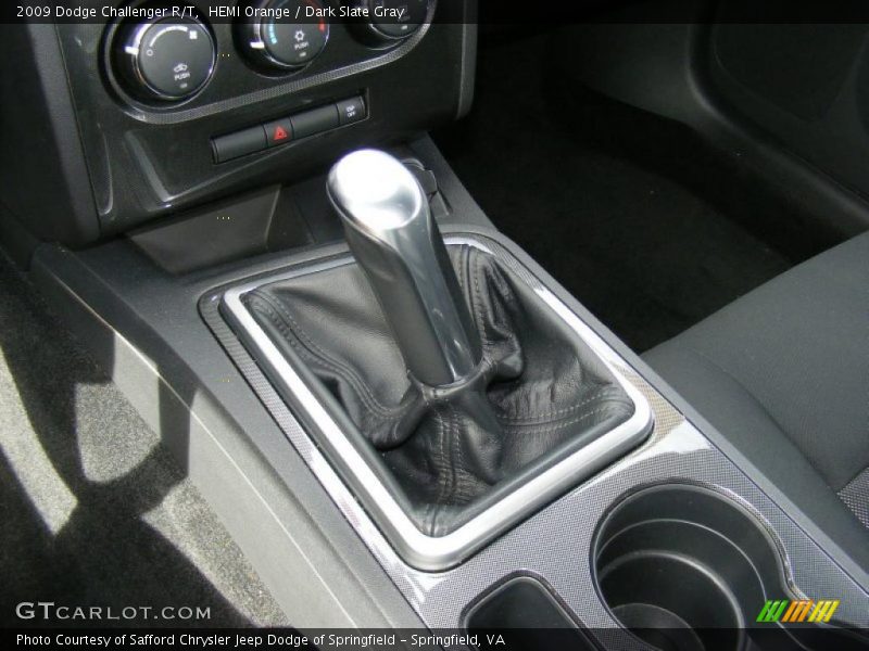 HEMI Orange / Dark Slate Gray 2009 Dodge Challenger R/T