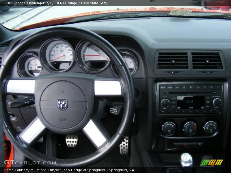 HEMI Orange / Dark Slate Gray 2009 Dodge Challenger R/T