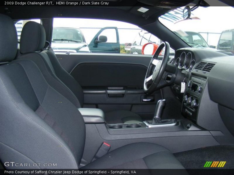 HEMI Orange / Dark Slate Gray 2009 Dodge Challenger R/T
