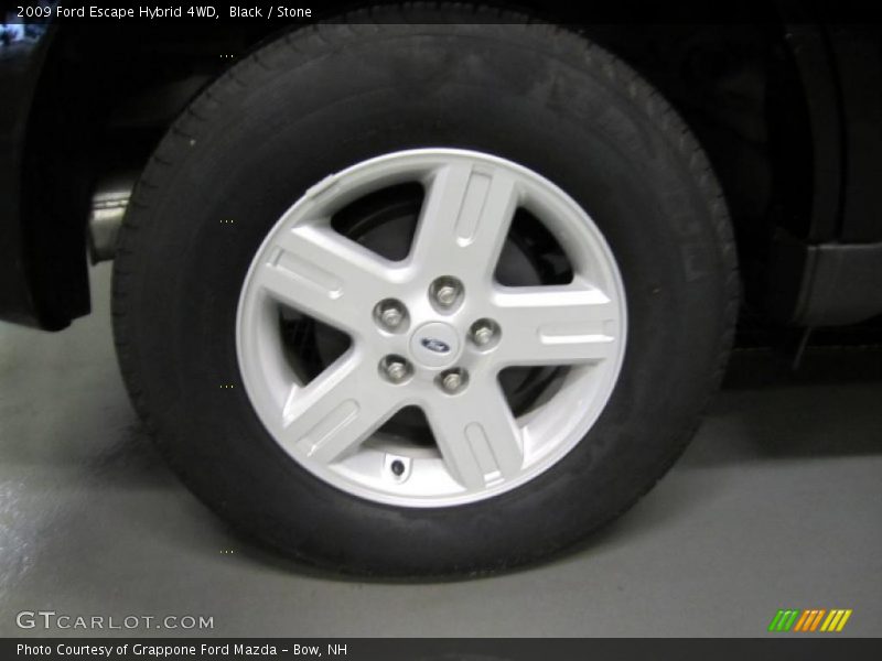 Black / Stone 2009 Ford Escape Hybrid 4WD