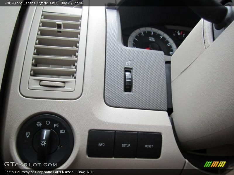Black / Stone 2009 Ford Escape Hybrid 4WD