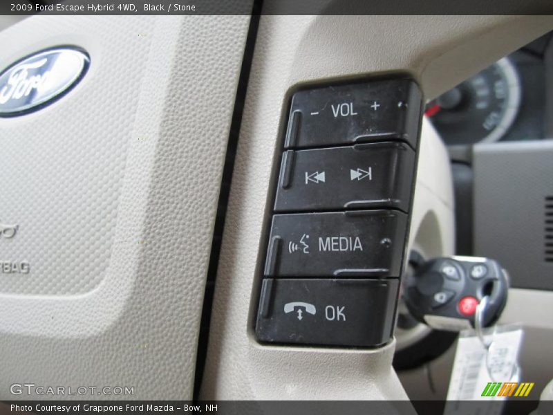 Black / Stone 2009 Ford Escape Hybrid 4WD