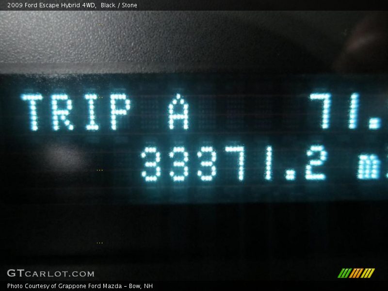 Black / Stone 2009 Ford Escape Hybrid 4WD