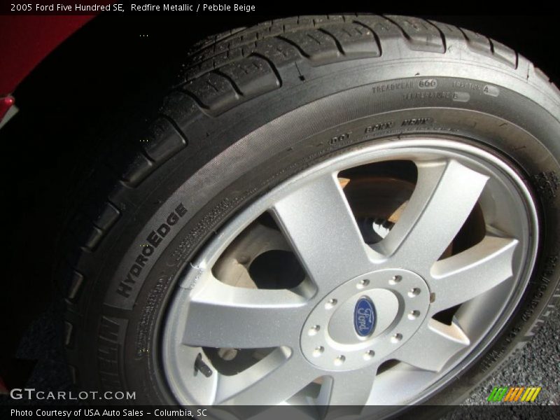 Redfire Metallic / Pebble Beige 2005 Ford Five Hundred SE