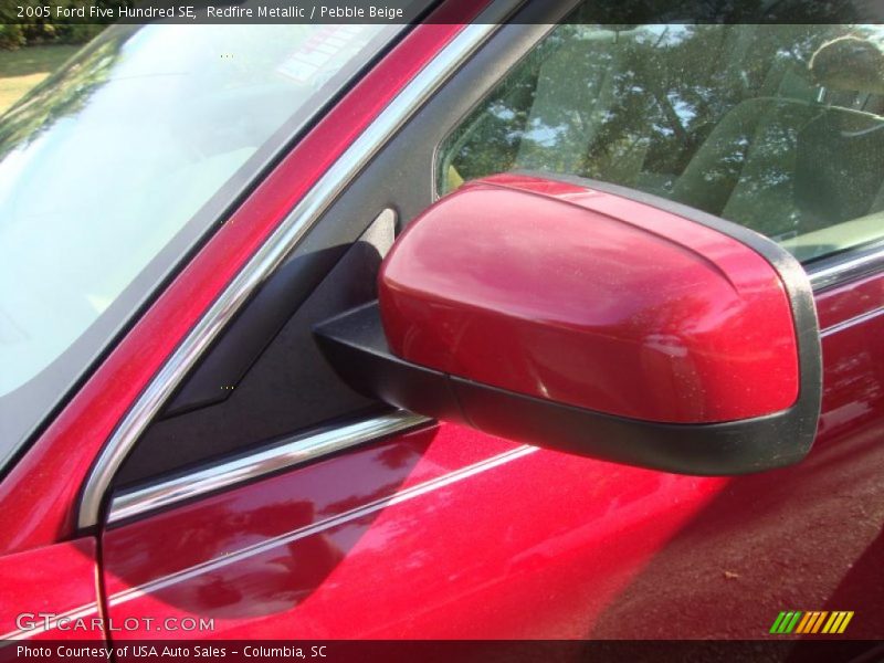 Redfire Metallic / Pebble Beige 2005 Ford Five Hundred SE