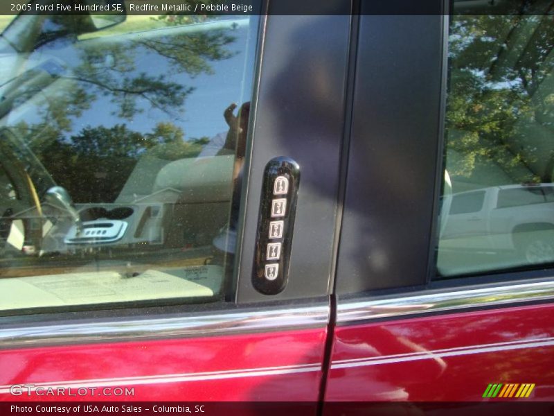 Redfire Metallic / Pebble Beige 2005 Ford Five Hundred SE