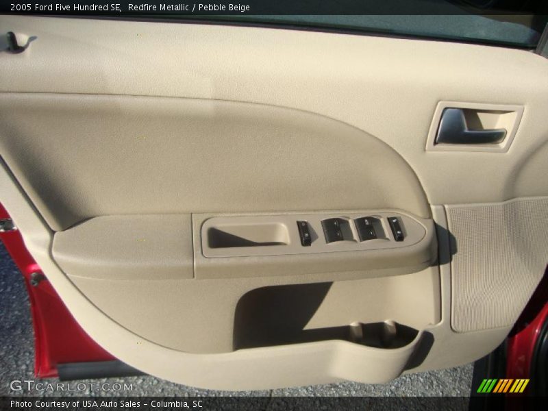 Redfire Metallic / Pebble Beige 2005 Ford Five Hundred SE