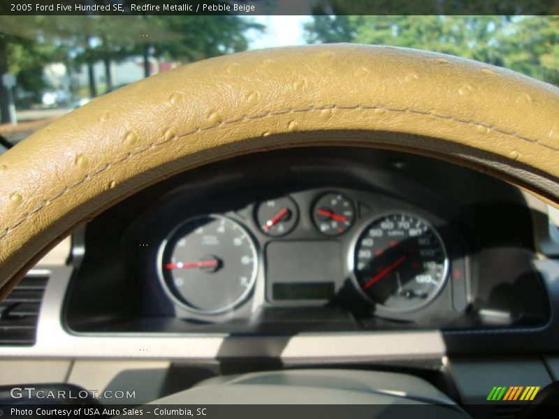 Redfire Metallic / Pebble Beige 2005 Ford Five Hundred SE