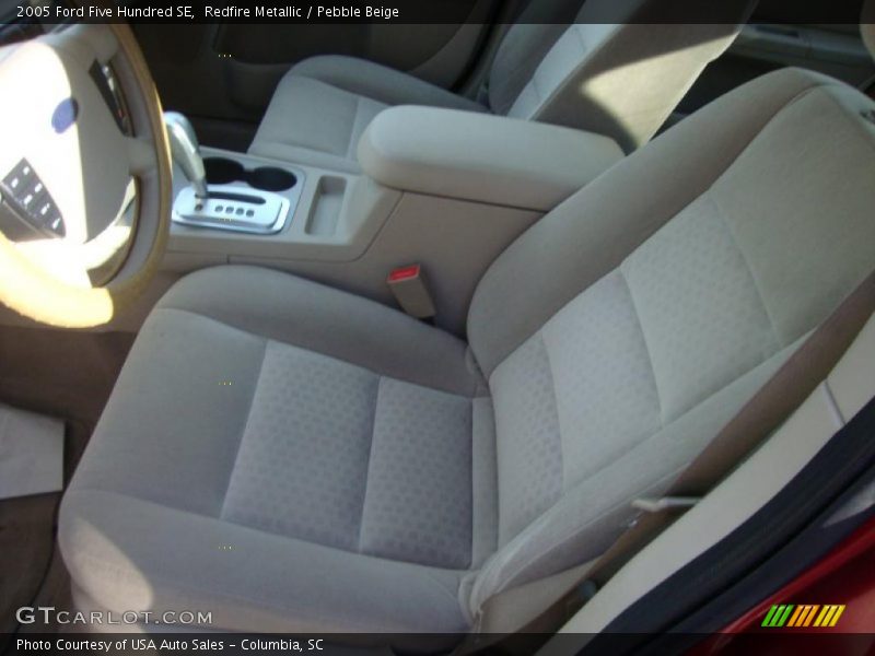 Redfire Metallic / Pebble Beige 2005 Ford Five Hundred SE