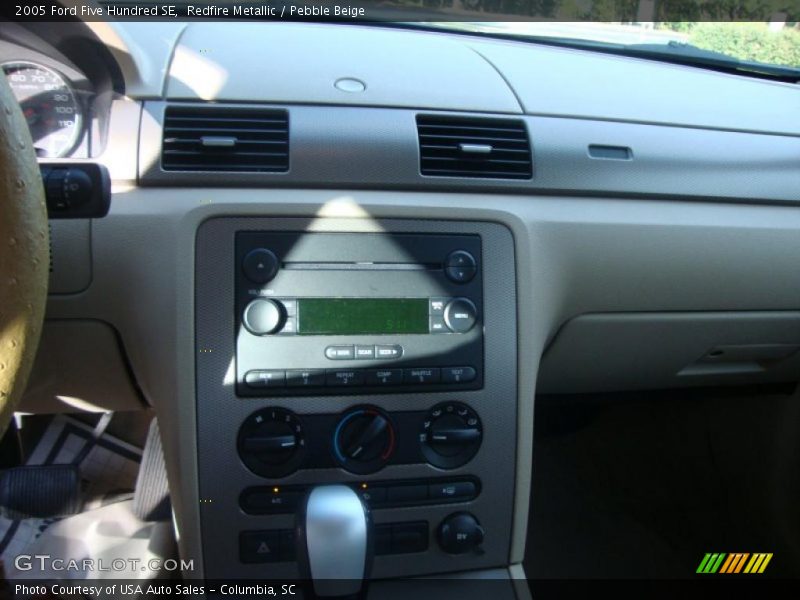 Redfire Metallic / Pebble Beige 2005 Ford Five Hundred SE