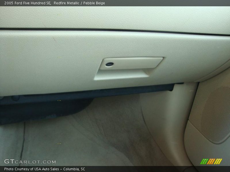 Redfire Metallic / Pebble Beige 2005 Ford Five Hundred SE