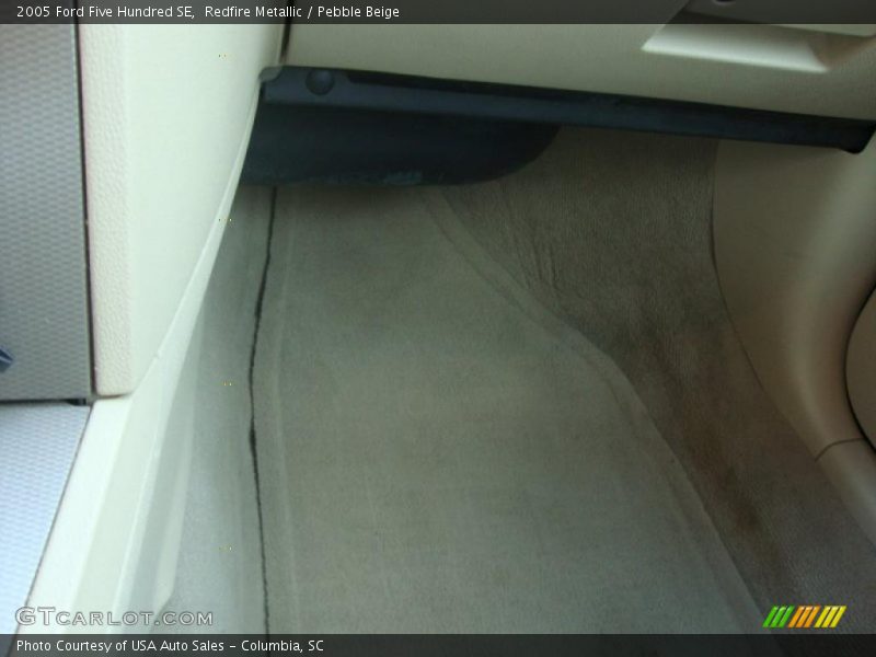 Redfire Metallic / Pebble Beige 2005 Ford Five Hundred SE