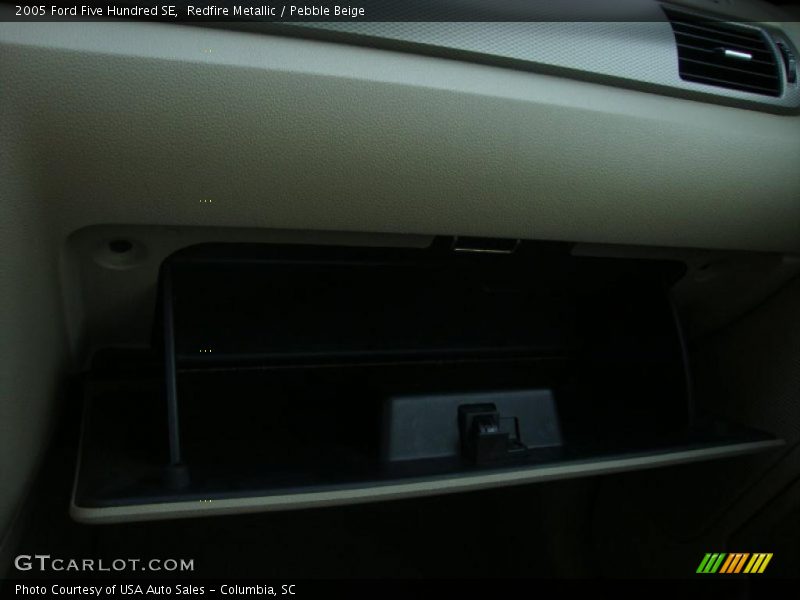 Redfire Metallic / Pebble Beige 2005 Ford Five Hundred SE