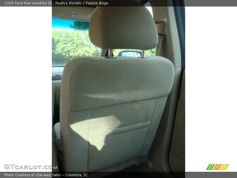 Redfire Metallic / Pebble Beige 2005 Ford Five Hundred SE