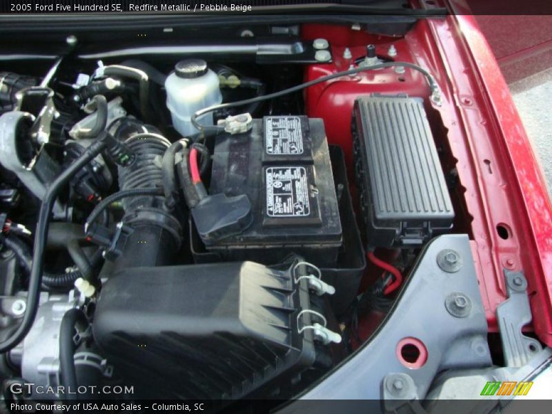 Redfire Metallic / Pebble Beige 2005 Ford Five Hundred SE