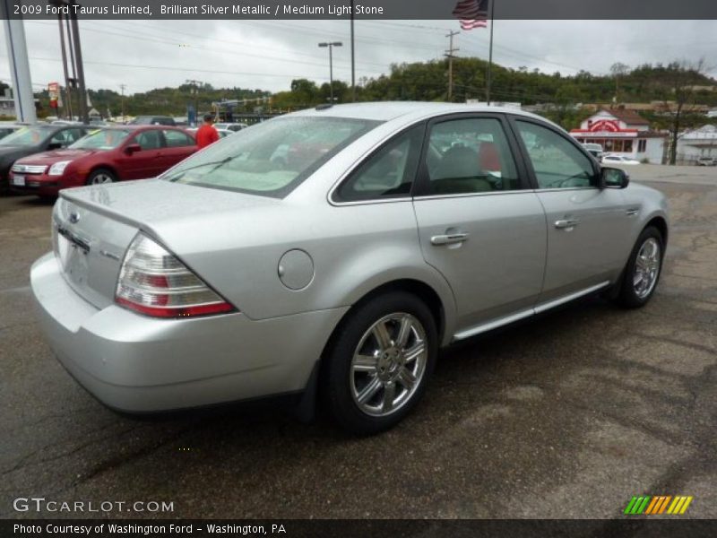 Brilliant Silver Metallic / Medium Light Stone 2009 Ford Taurus Limited