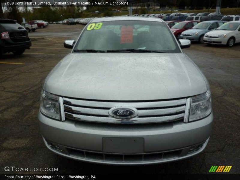 Brilliant Silver Metallic / Medium Light Stone 2009 Ford Taurus Limited