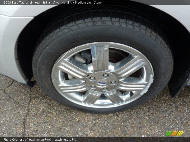 Brilliant Silver Metallic / Medium Light Stone 2009 Ford Taurus Limited