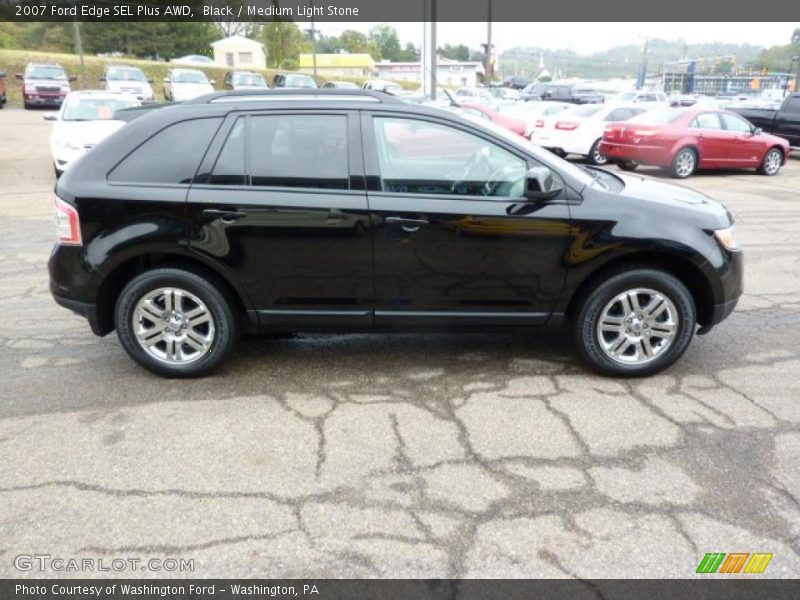 Black / Medium Light Stone 2007 Ford Edge SEL Plus AWD