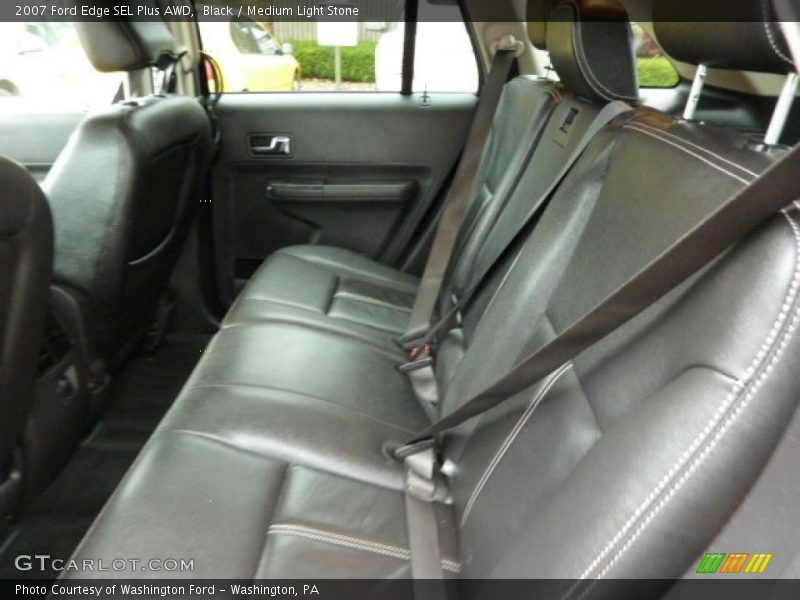 Black / Medium Light Stone 2007 Ford Edge SEL Plus AWD