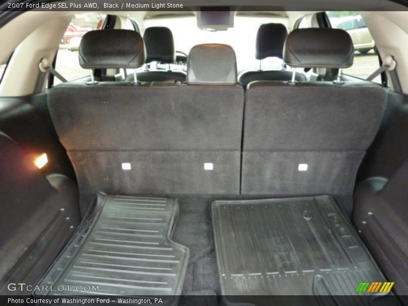 Black / Medium Light Stone 2007 Ford Edge SEL Plus AWD