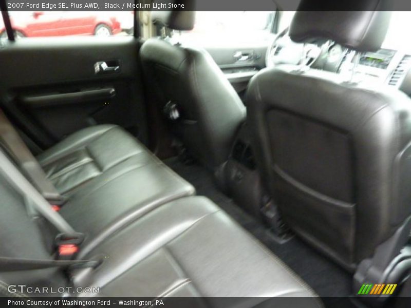 Black / Medium Light Stone 2007 Ford Edge SEL Plus AWD