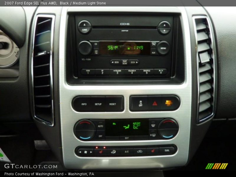 Black / Medium Light Stone 2007 Ford Edge SEL Plus AWD
