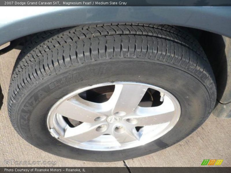 Magnesium Pearl / Medium Slate Gray 2007 Dodge Grand Caravan SXT