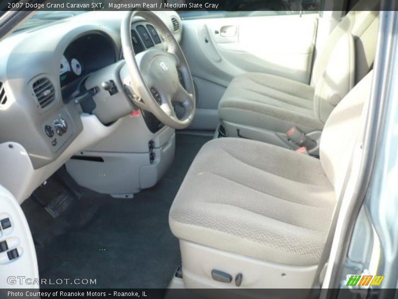 Magnesium Pearl / Medium Slate Gray 2007 Dodge Grand Caravan SXT