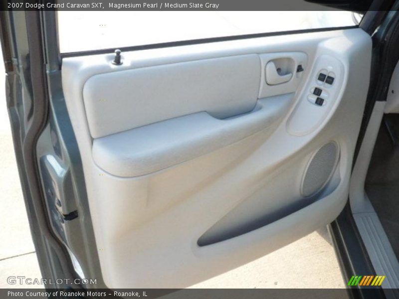 Magnesium Pearl / Medium Slate Gray 2007 Dodge Grand Caravan SXT
