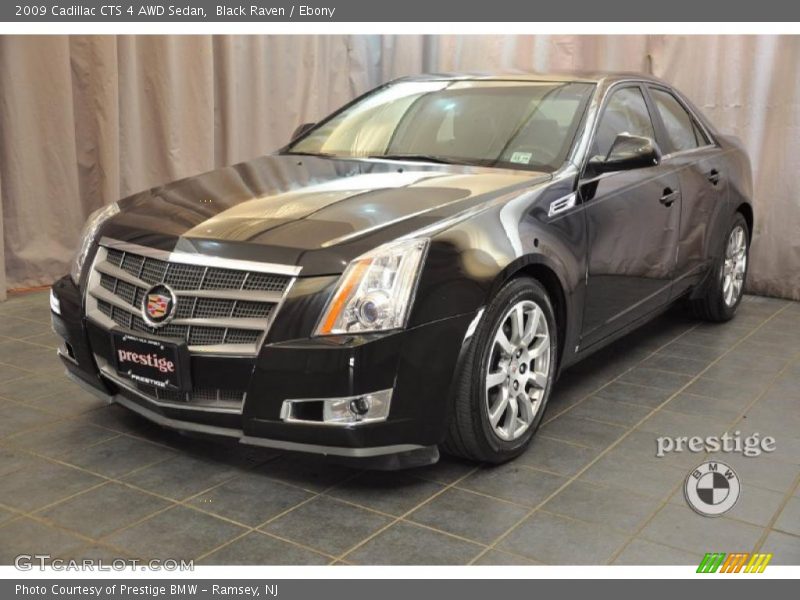 Black Raven / Ebony 2009 Cadillac CTS 4 AWD Sedan