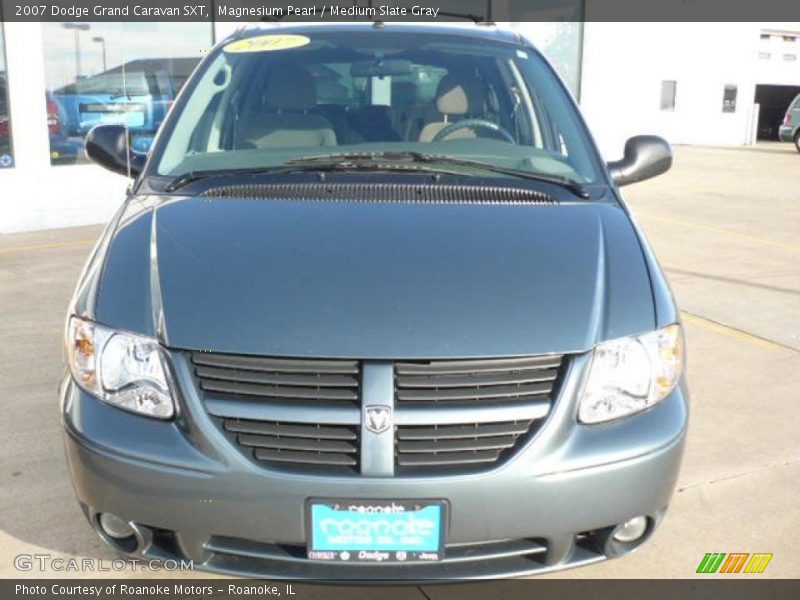 Magnesium Pearl / Medium Slate Gray 2007 Dodge Grand Caravan SXT