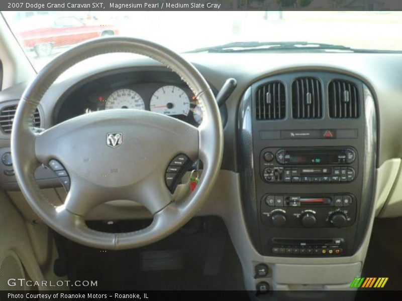 Magnesium Pearl / Medium Slate Gray 2007 Dodge Grand Caravan SXT
