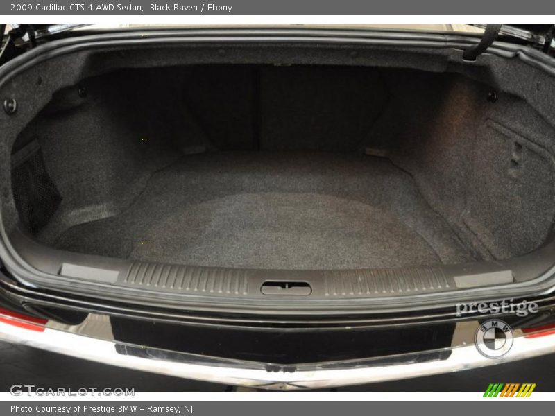 Black Raven / Ebony 2009 Cadillac CTS 4 AWD Sedan