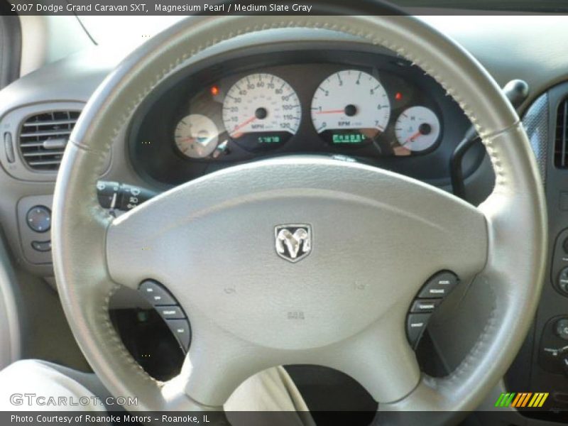 Magnesium Pearl / Medium Slate Gray 2007 Dodge Grand Caravan SXT
