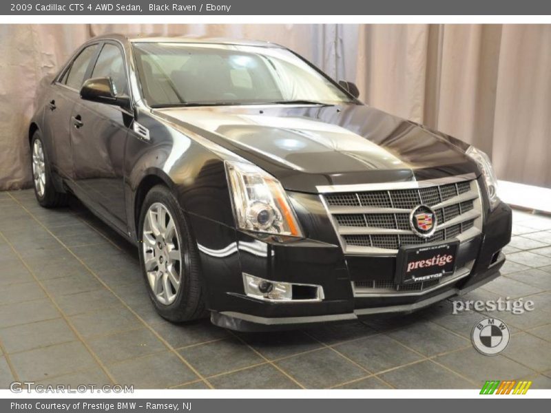 Black Raven / Ebony 2009 Cadillac CTS 4 AWD Sedan
