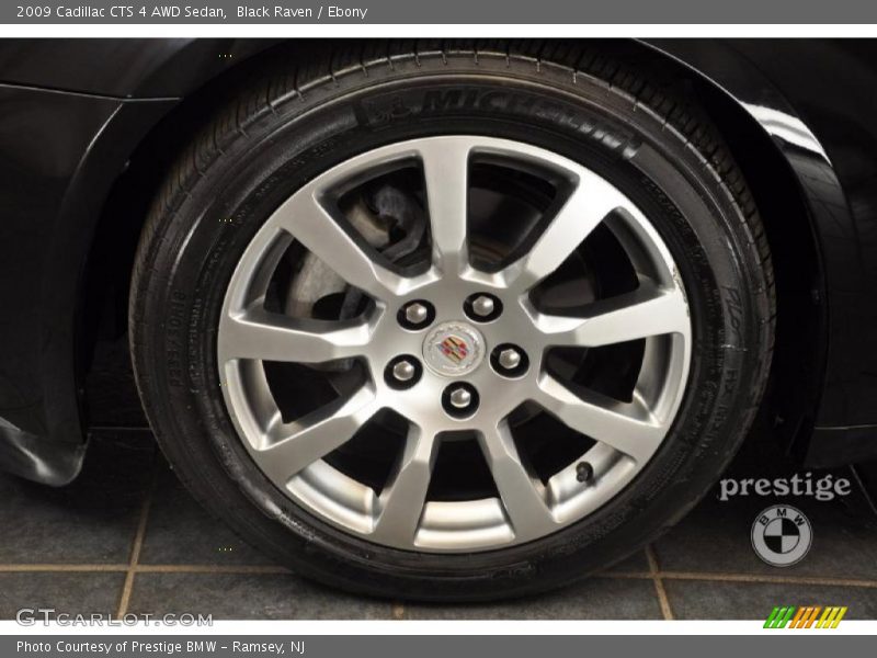 Black Raven / Ebony 2009 Cadillac CTS 4 AWD Sedan